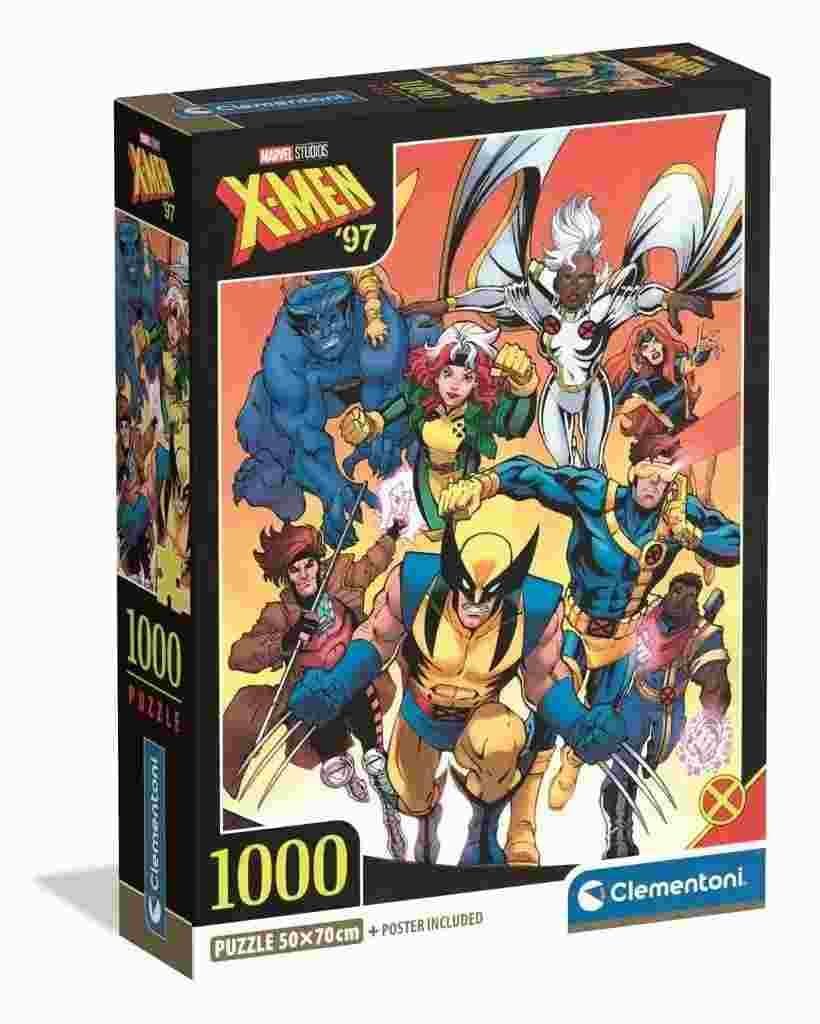 Пазл Clementoni Marvel Xmen 1000 деталей Compact Box, фото №1