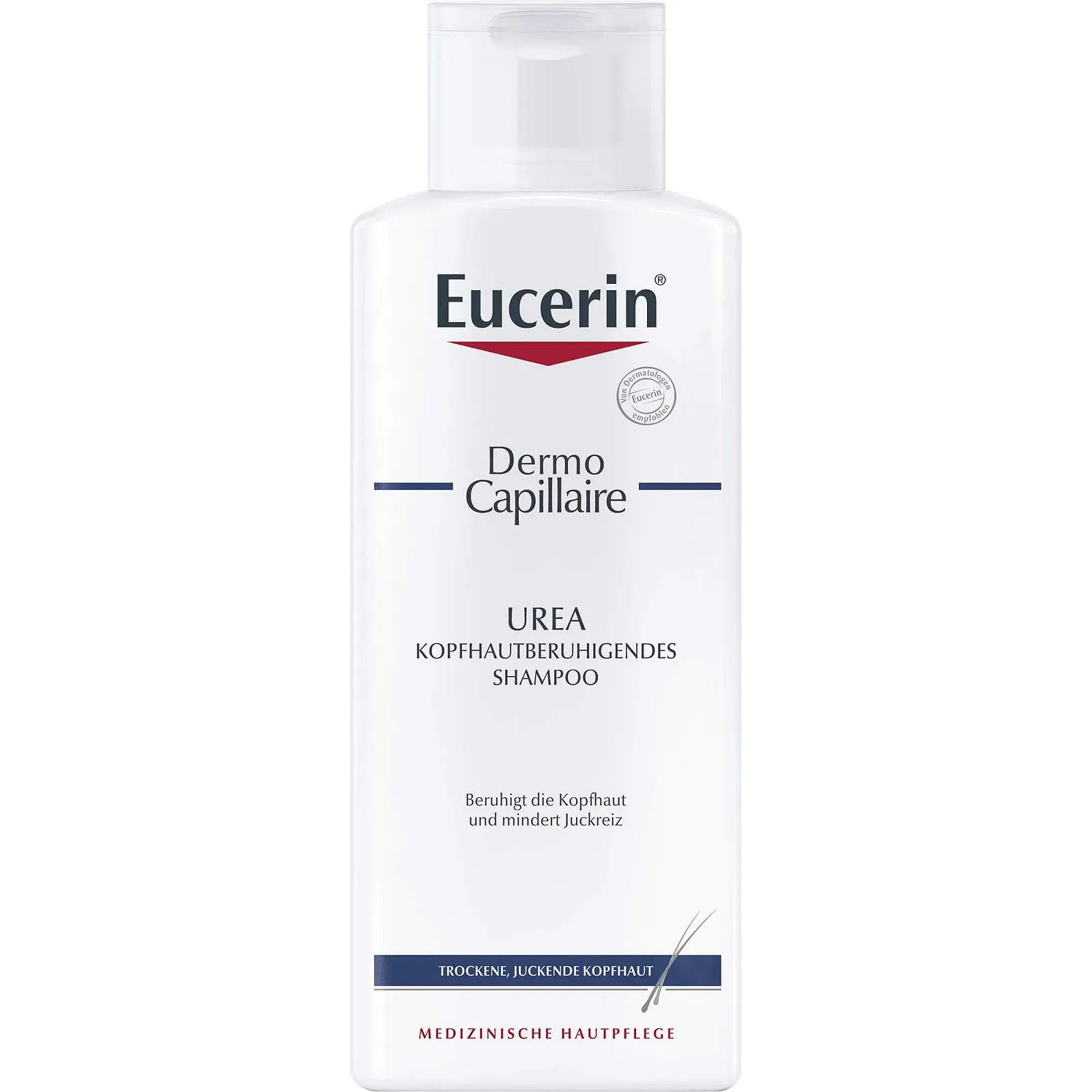 Шампунь Eucerin DermoCapillaire Заспокійливий для шкіри голови з сечовиною, 250 мл, фото №3