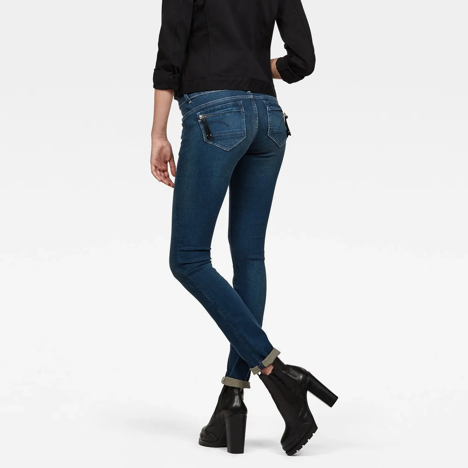 Женские джинсы G‑Star Midge Cody Mid Skinny Power Wash - 30, фото №2