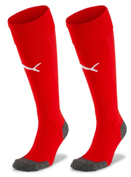 Гетры Puma Team LIGA 43-46 Красный, Черный, фото №1