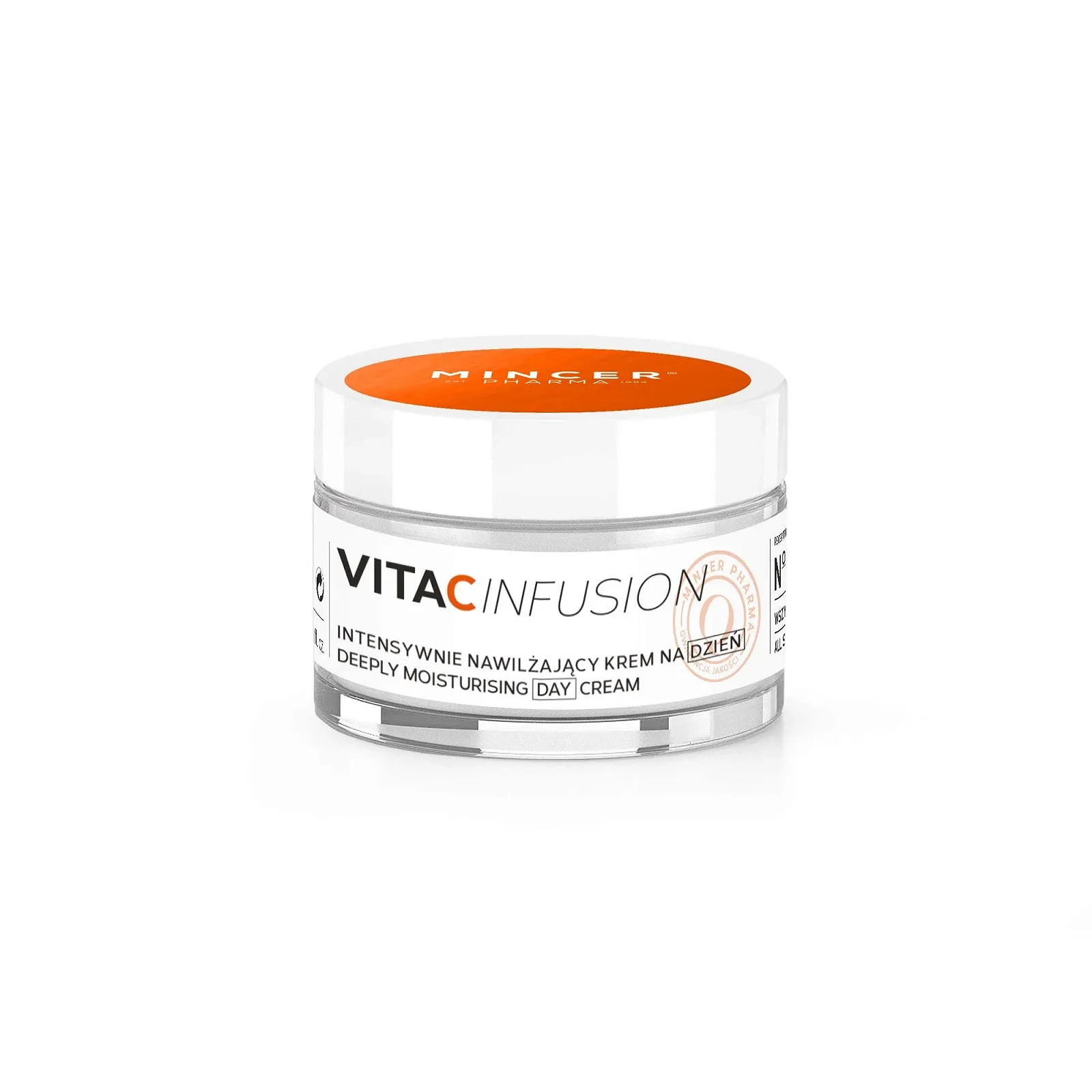 Денний крем для обличчя Mincer Pharma Vita C Infusion Глибоке зволоження 50 мл, фото №2 Денний крем для обличчя Mincer Pharma Vita C Infusion Глибоке зволоження 50 мл, фото №2