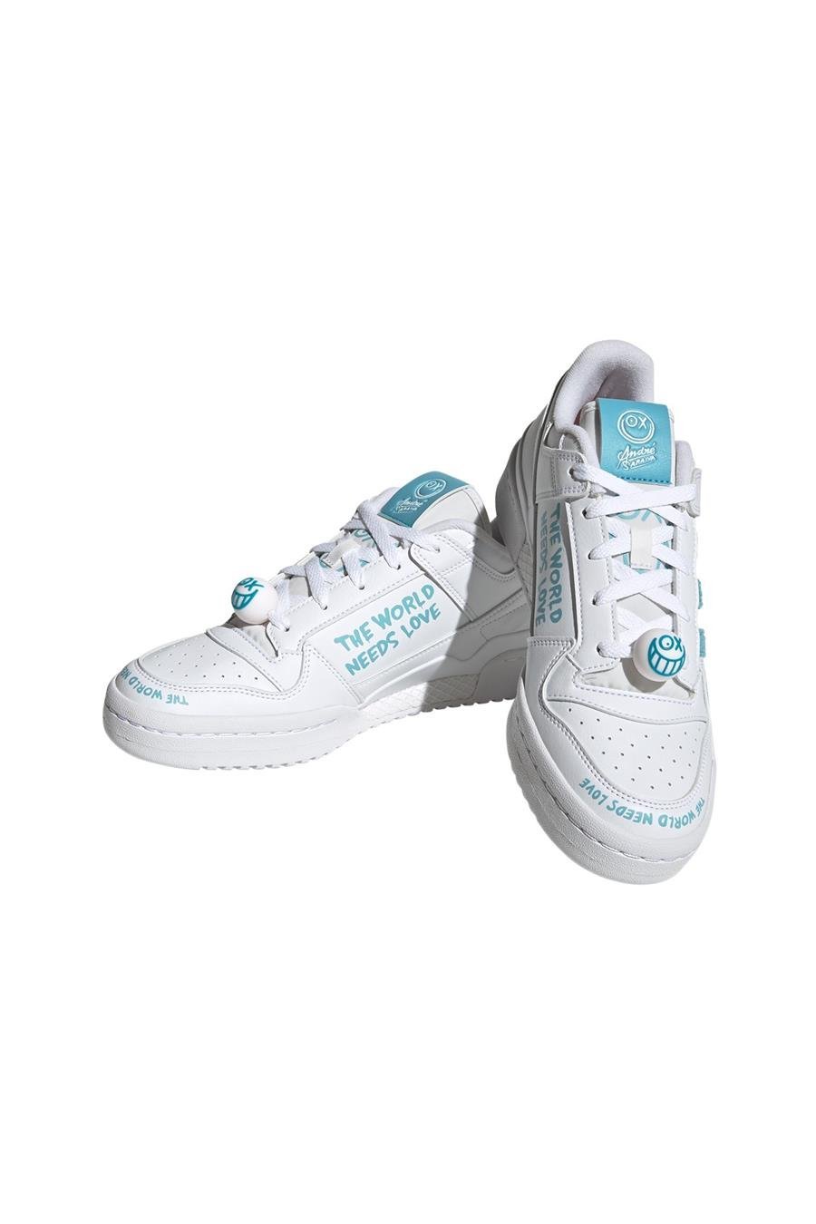 Кроссовки ADIDAS ORIGINALS FORUM LOW CL WHITE 44 2/3, фото №3