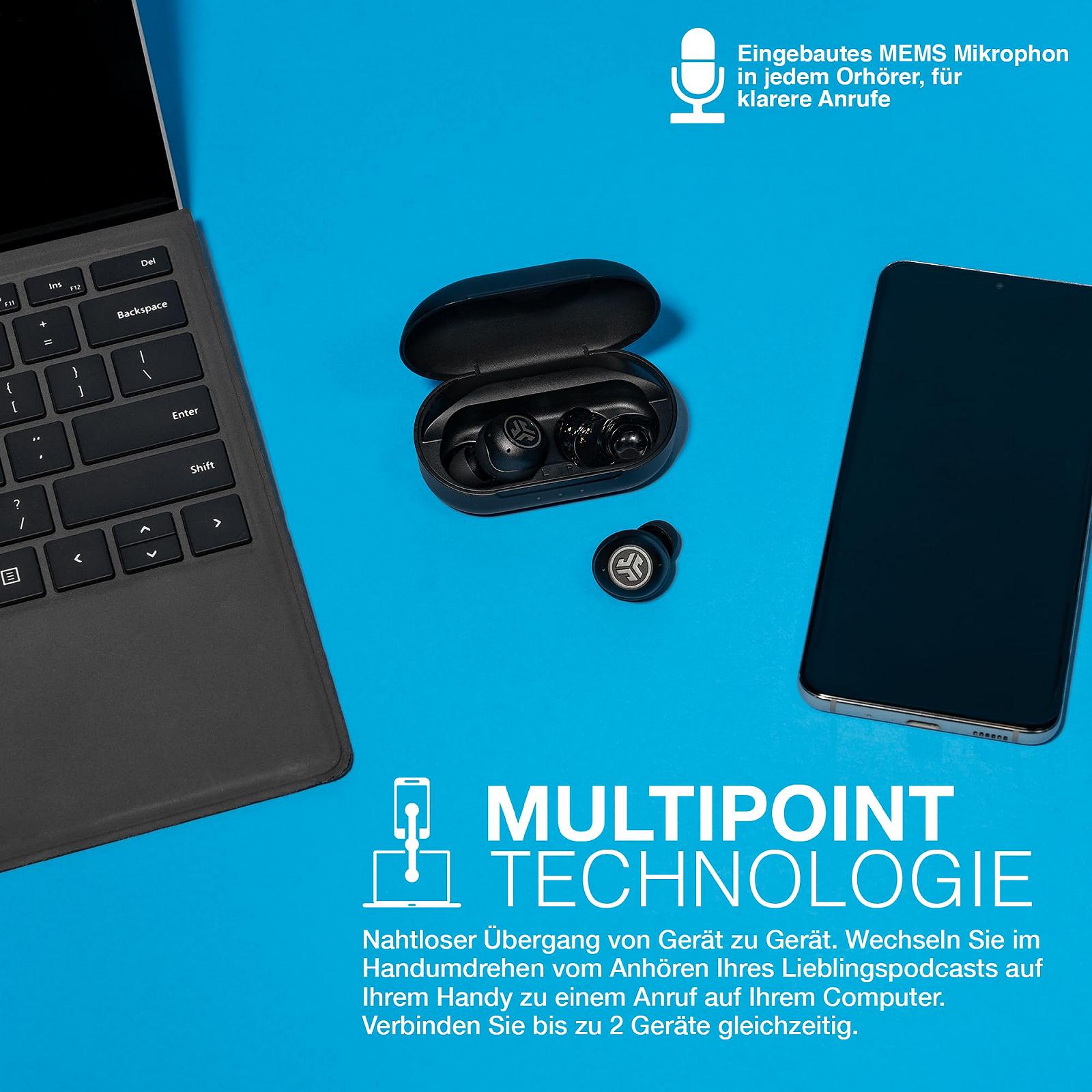 Наушники JLab JBuds Air Pro Вкладыши Беспроводные Bluetooth с встроенным трекером Tile, фото №5