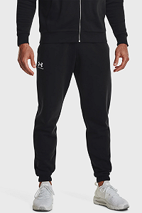 Штаны Under Armour Essential Fleece Jogger Черный S - Фото 1