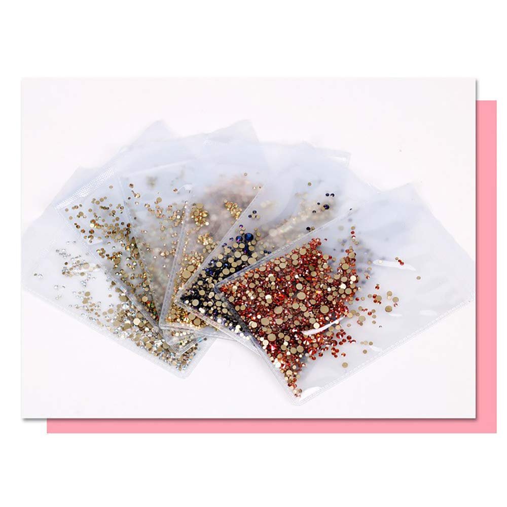 Блискітки для нігтів DIY прикраси для нігтів, різні форми, бурштиновий колір, фото №2