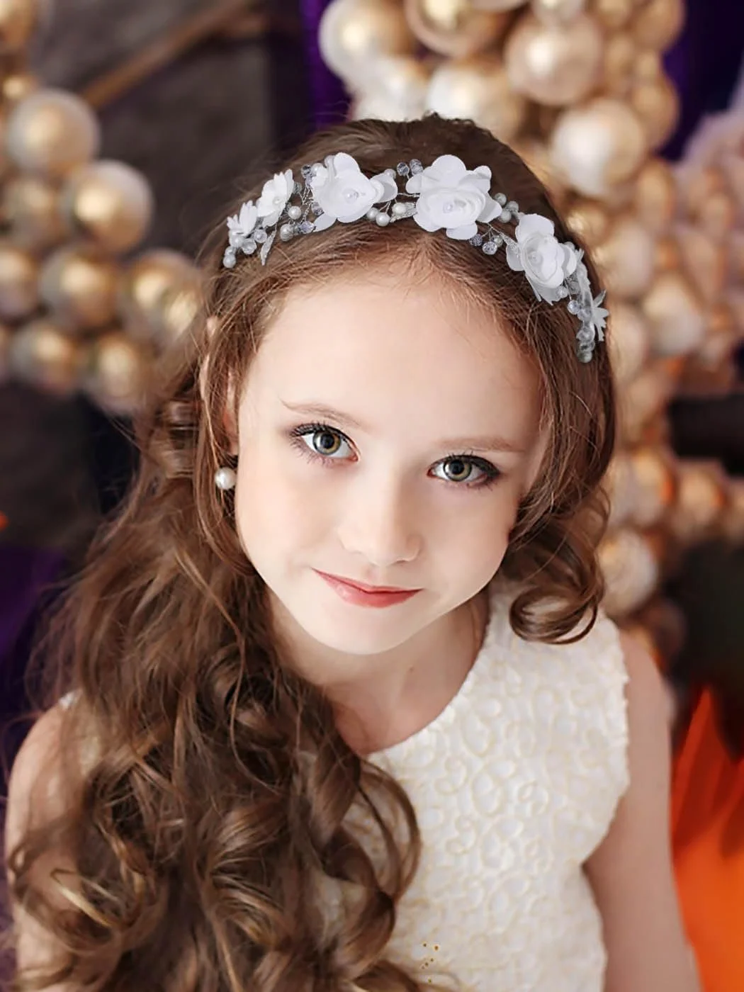 Обруч Квітковий IYOU для Дівчинки, фото №4