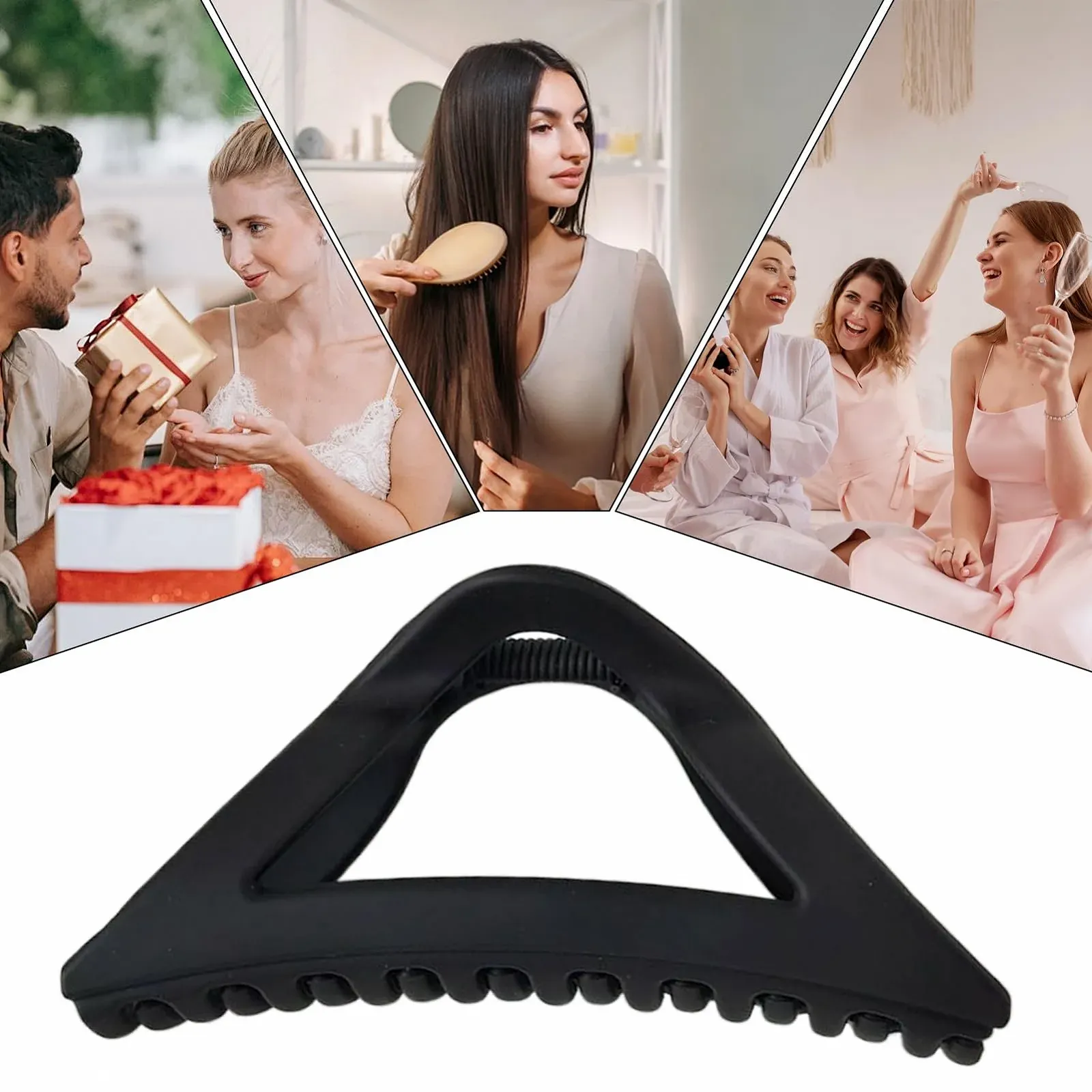 Краб для волос Нескользящий Сильный держащий Эш, фото №4 Краб для волос Нескользящий Сильный держащий Эш, фото №4