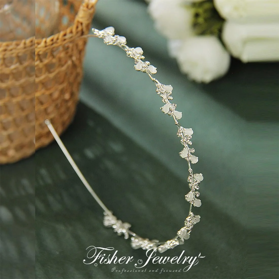 Обруч для волосся Набір Сріблястий (2 шт), фото №3