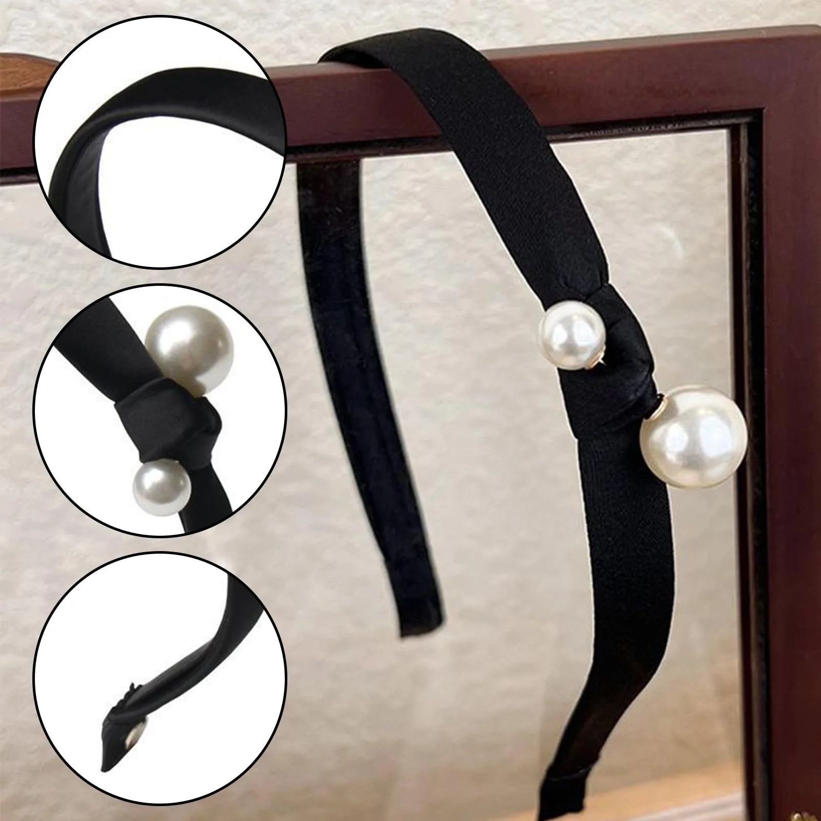 Обруч на голову Жіноча Атласна, фото №2 Обруч на голову Жіноча Атласна, фото №2