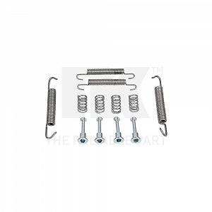 Комплект аксесуарів, колодки стоянкового гальма NK 7915621 для BMW, задня вісь - Фото 1