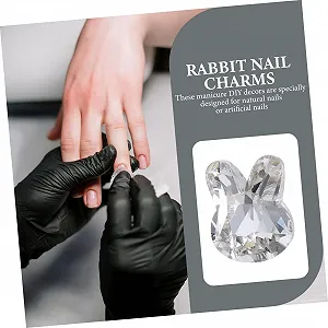 Стразы для ногтей Кролик 80 шт. synthetic.ua - Фото 1