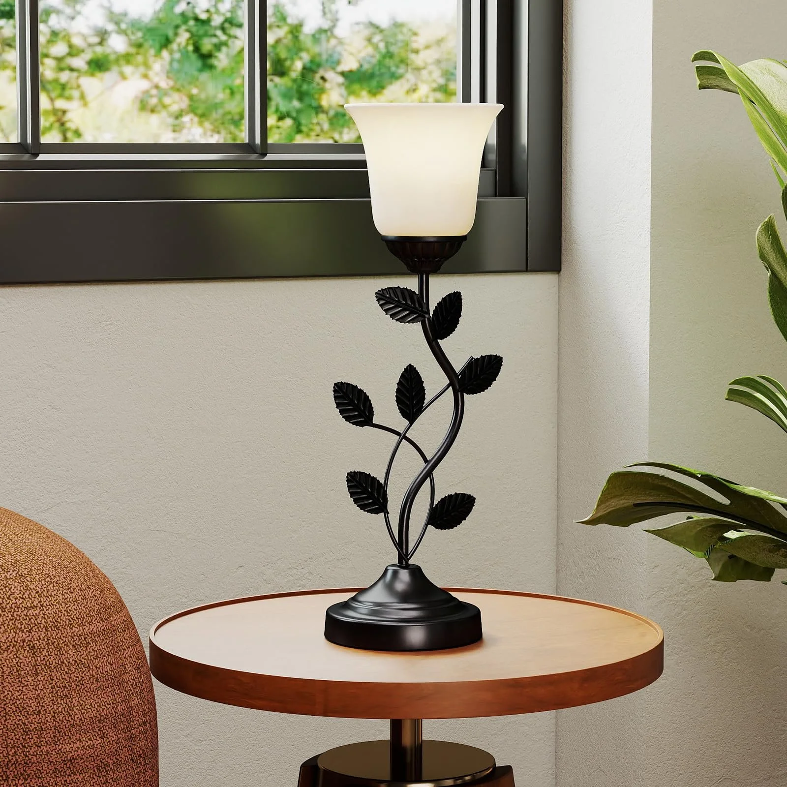 Настільна лампа FANTASK Tulip Glass Lampshade E27, фото №7