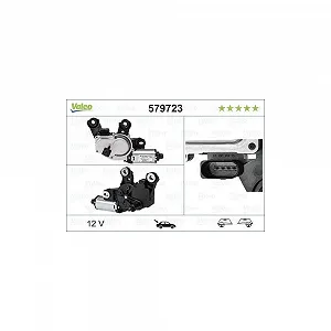 Двигун склоочисника VALEO 579723 Оригінальна деталь для VW, задній - Фото 1