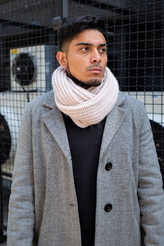 Шарф Хомут Without Scarf Beige Man, фото №1