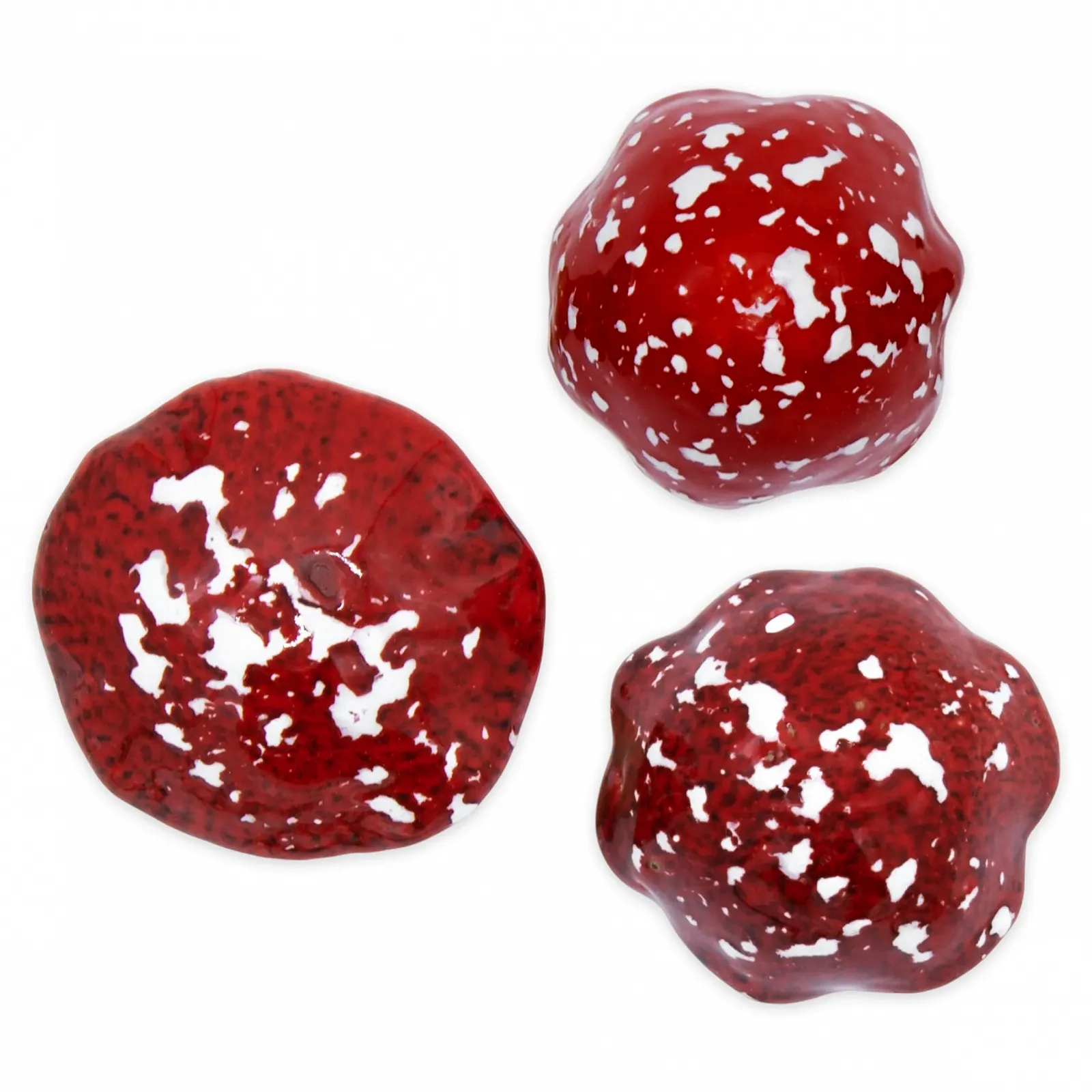 Садовый колышек Декоративный гриб из керамики 24 x 6 см Набор из 3 штук, фото №3 Садовый колышек Декоративный гриб из керамики 24 x 6 см Набор из 3 штук, фото №3