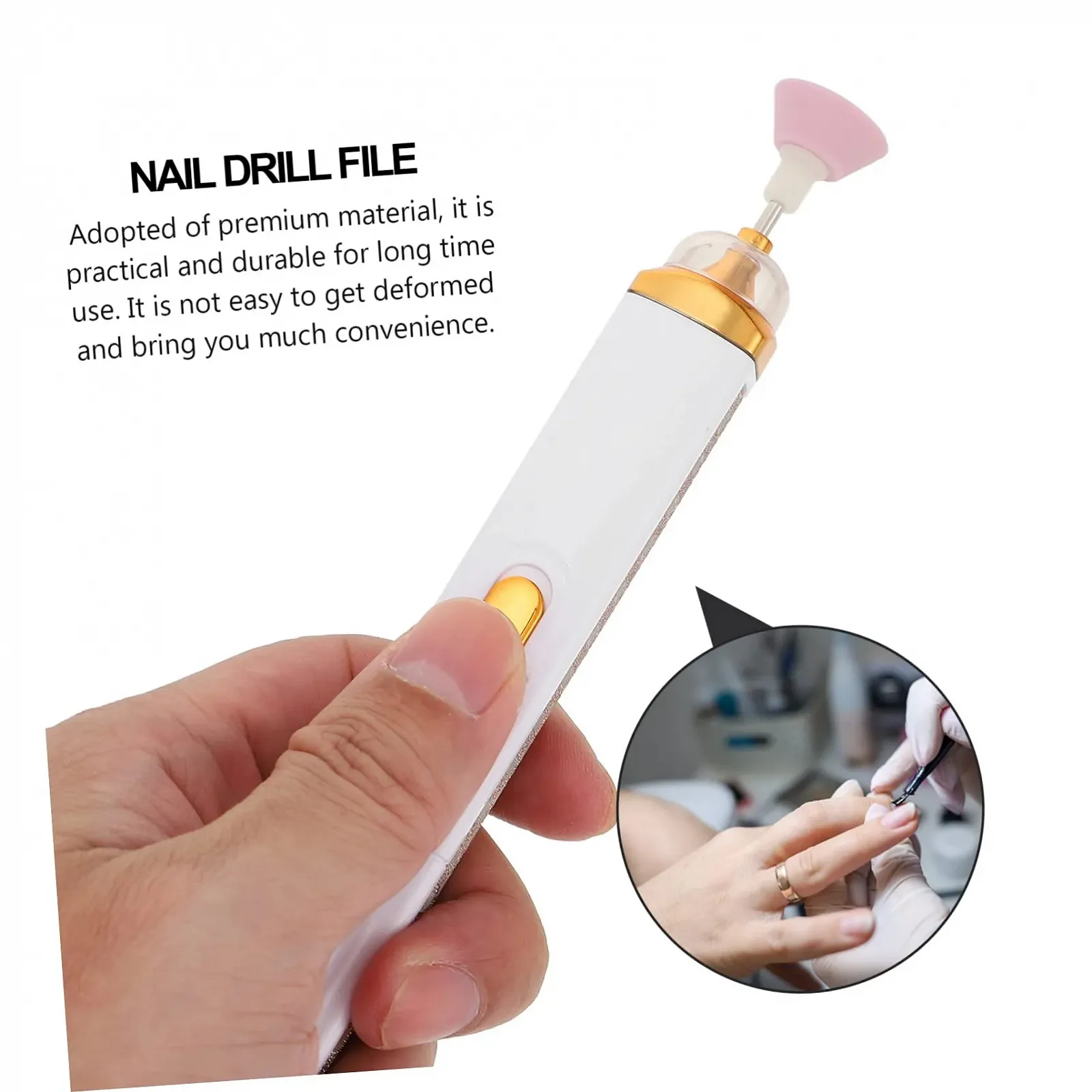 Электрический набор для маникюра и педикюра Healvian, портативная машинка, фото №9