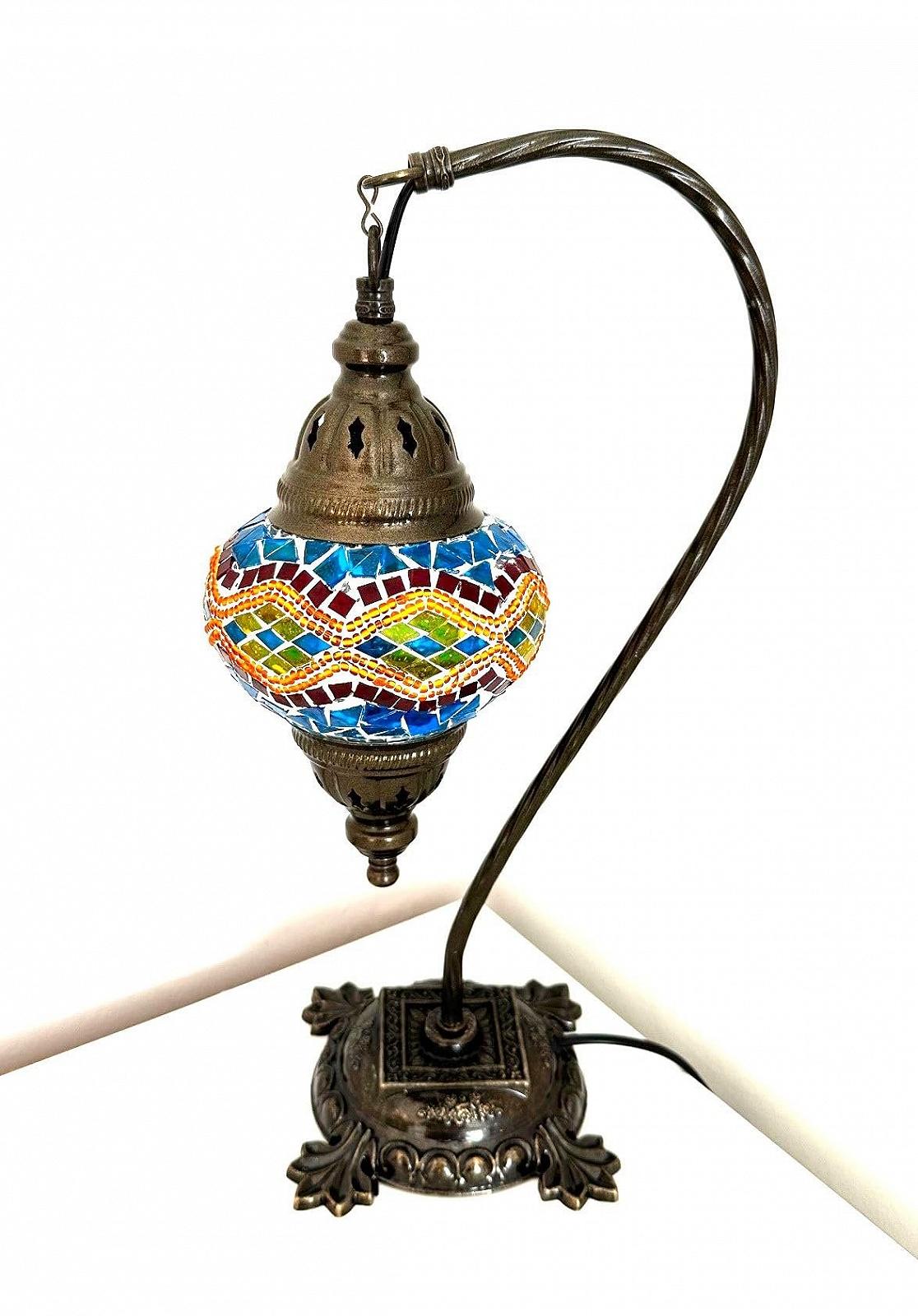 Настільна лампа Samarkand-Lights Mosaic Oriental M Різнокольорова, фото №3