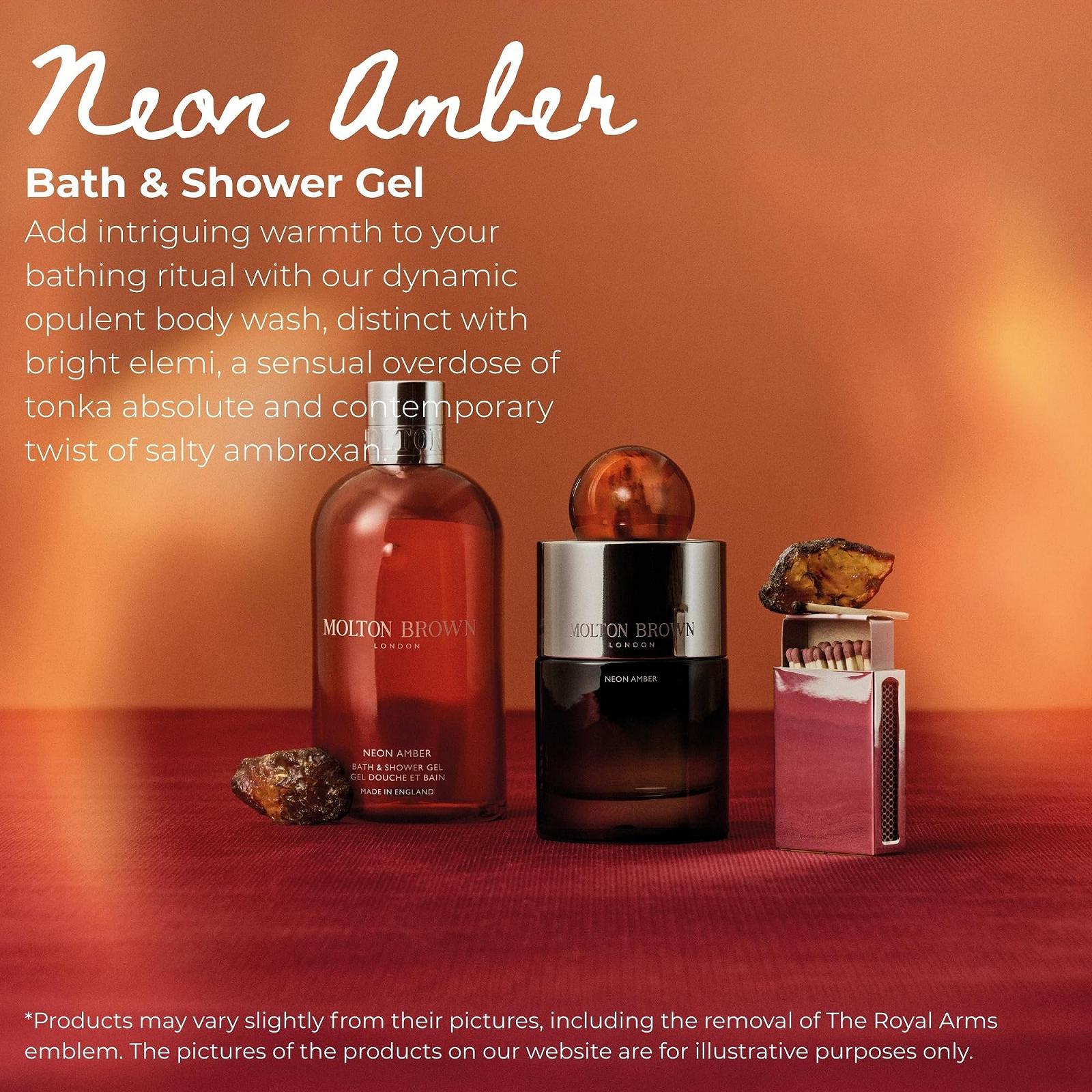Гель для душа Molton Brown Neon Amber 300 мл, фото №2