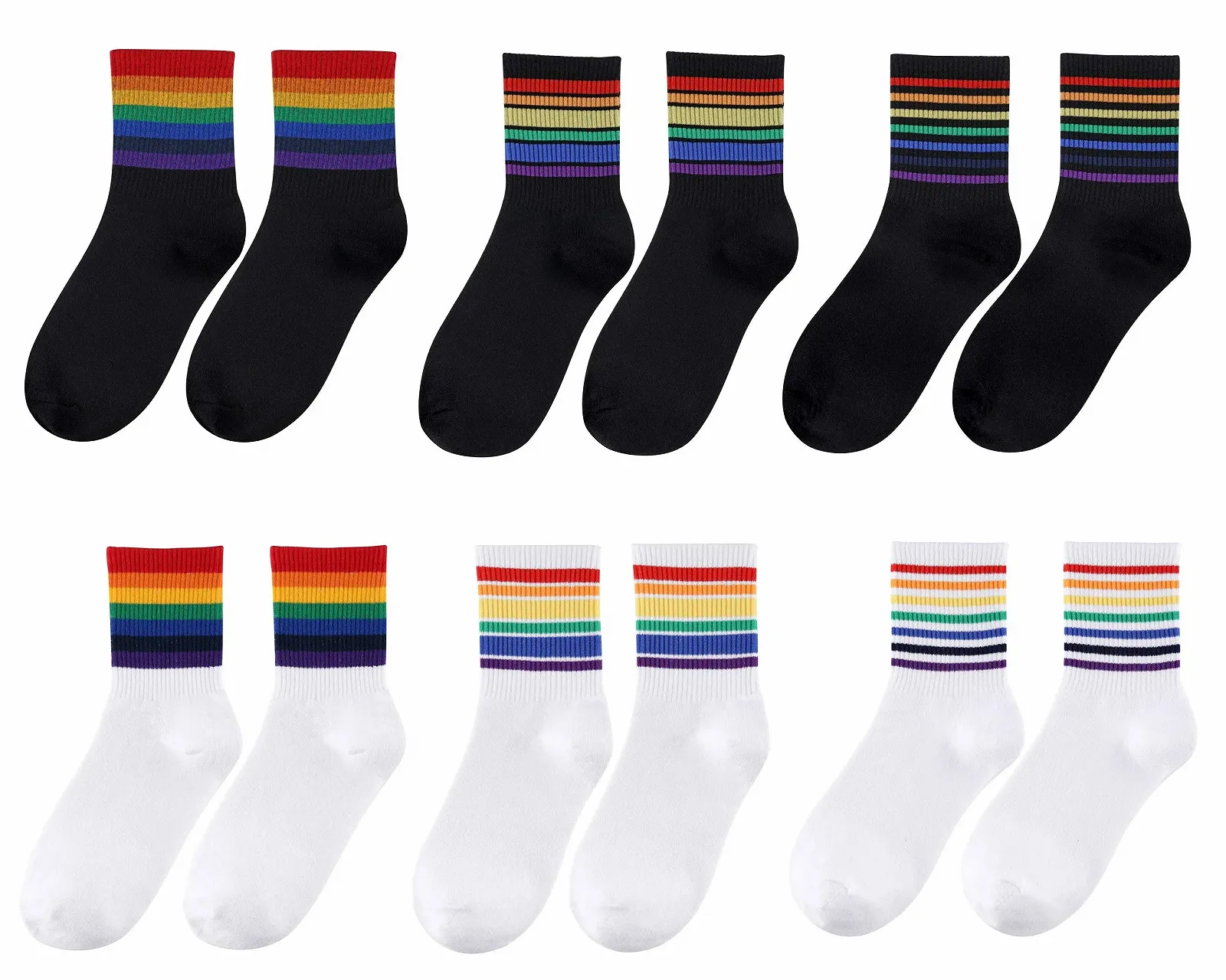 Шкарпетки CHIC DIARY Regenbogen Набір Короткі, фото №2 Шкарпетки CHIC DIARY Regenbogen Набір Короткі, фото №2