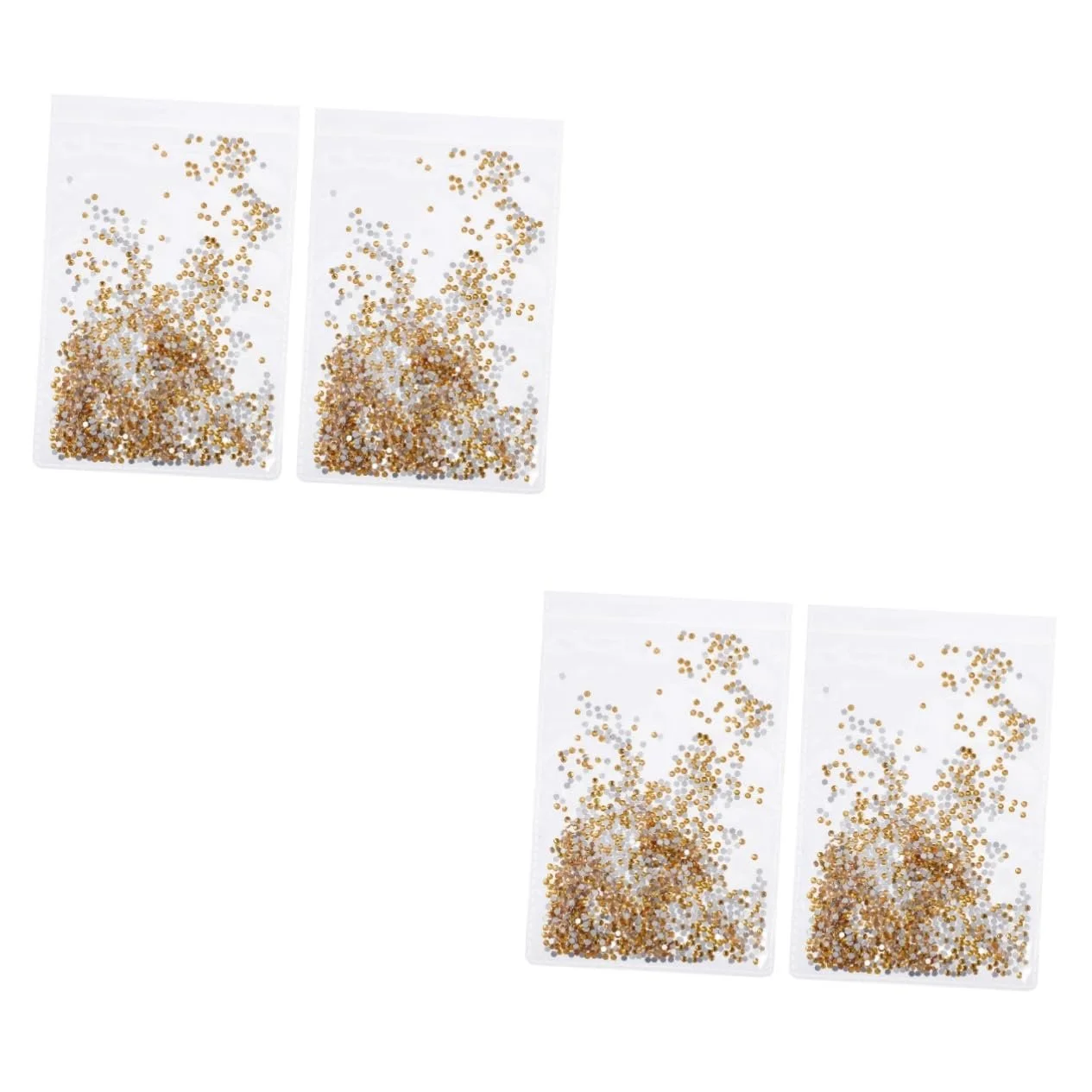 Стразы Healvian, 2 шт., деликатные, для маникюра, имитация, плоские, бриллиантовые, аксессуары для дизайна ногтей, хрустальное стекло для ногтей и рукоделия, фото №1