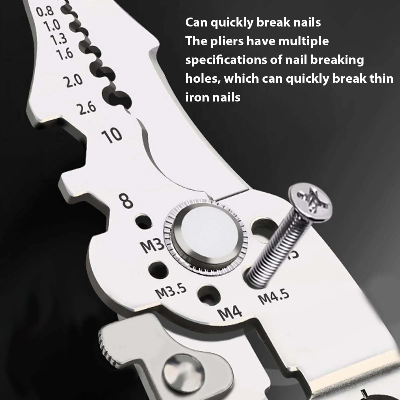 Многофункциональный стриппер, кримпер и кабелерез IUSOT 1 шт. серый, фото №6