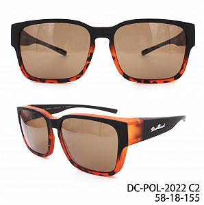 Сонцезахисні окуляри DanCarol DC-POL-2022A-N-C2-B для носіїв окулярів з поляризованими лінзами synthetic.ua - Фото 1