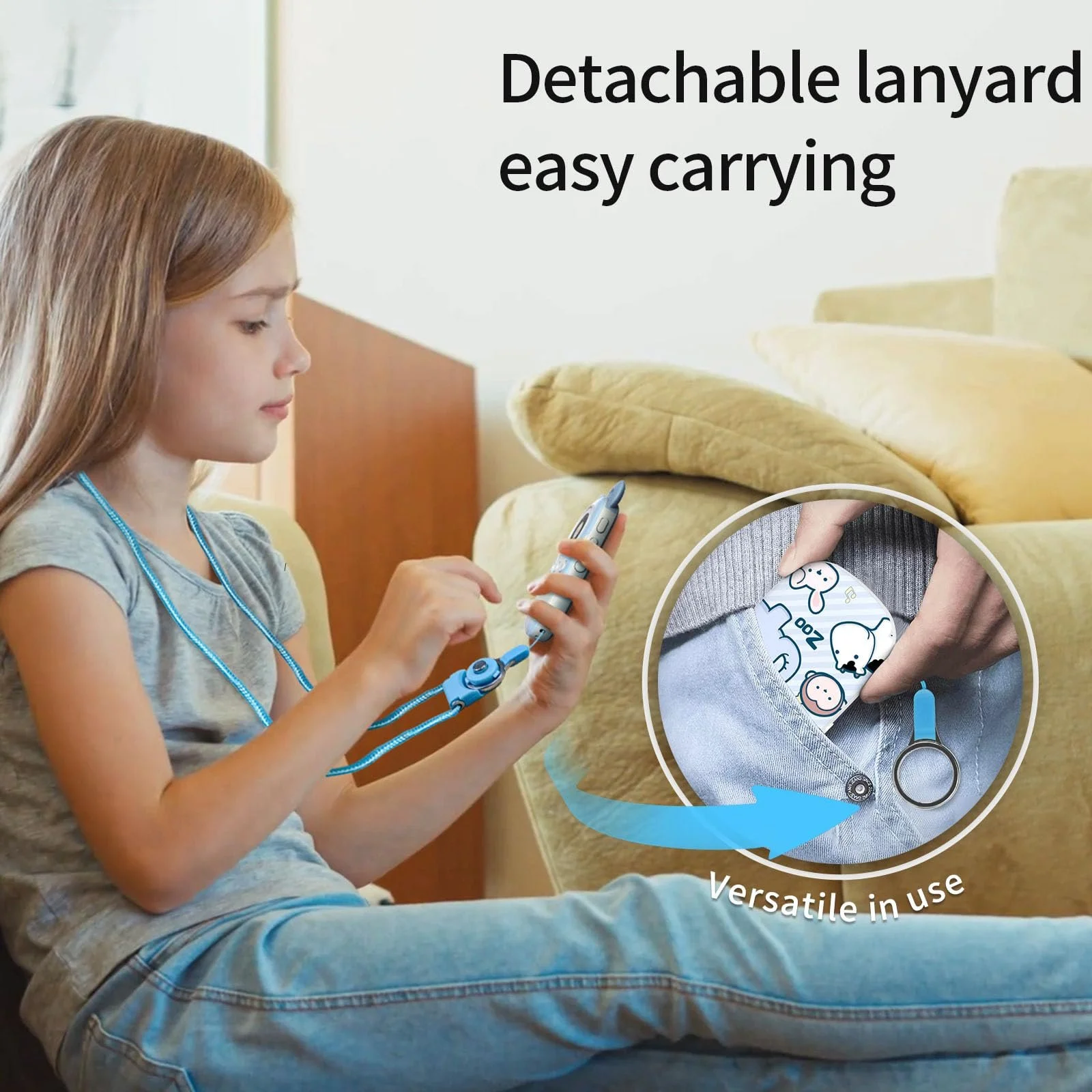 MP3 плеєр Дитячий Panda 32 ГБ Bluetooth 5.3 Чорний, фото №2