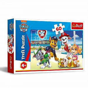 Пазли Trefl Paw Patrol In the Dog World 60 елементів - Фото 1