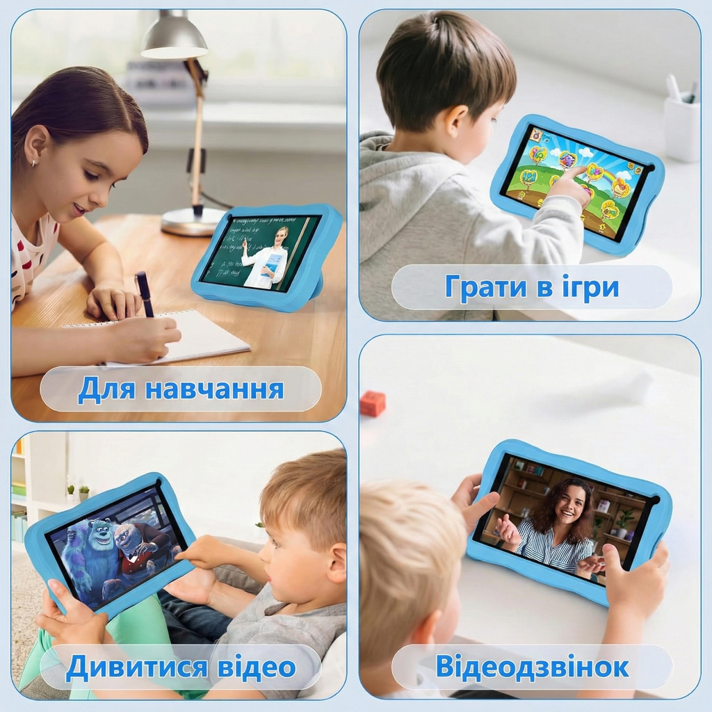 Планшет 7" SUMTAB K708 3+5/64Gb 4 ядра Android 13 5000 mAh Серый, фото №6