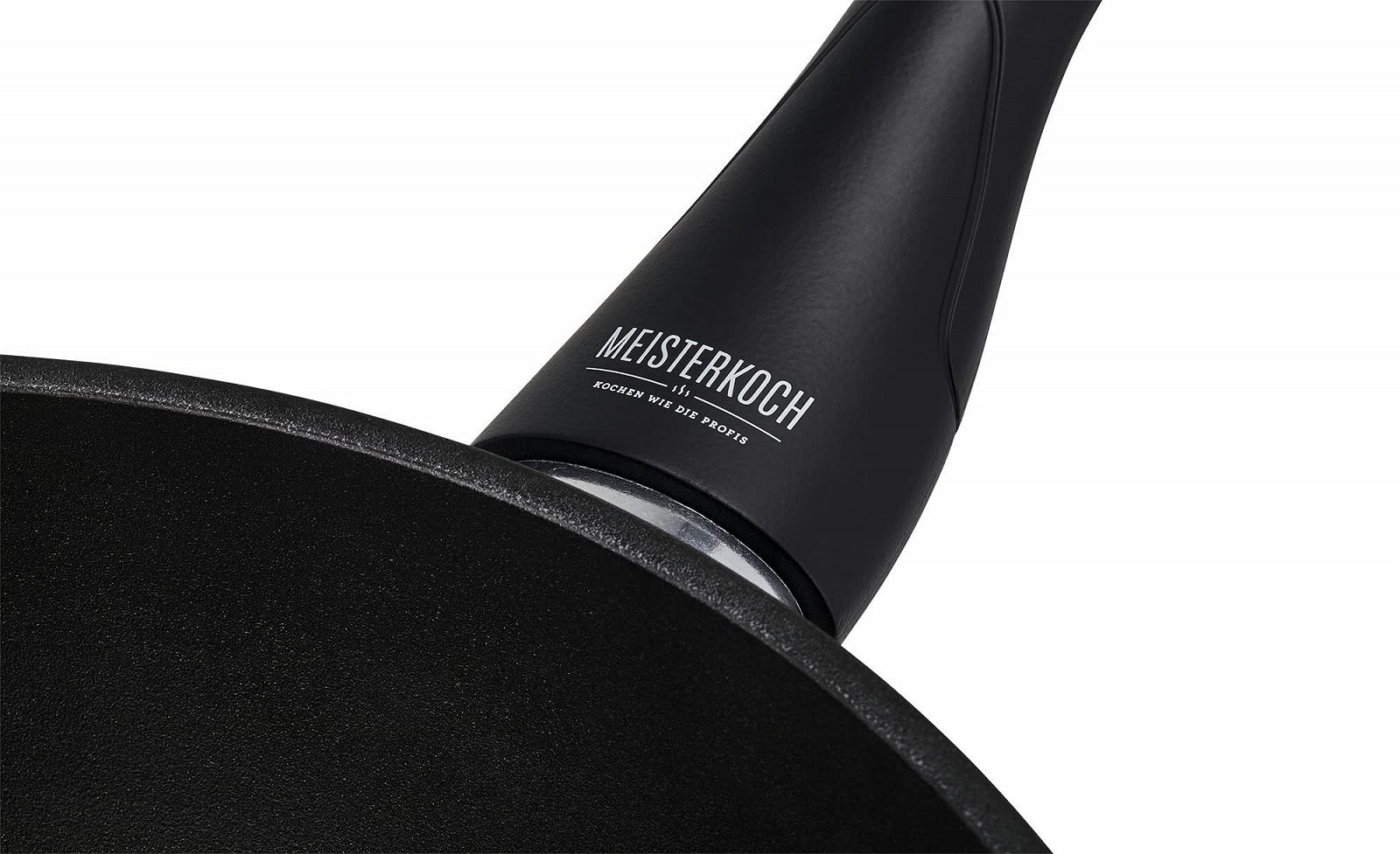 Сковорідка MEISTERKOCH Premium 24 см Індукційна Антипригарна з Soft-Touch Ручкою 1.5 л, фото №5