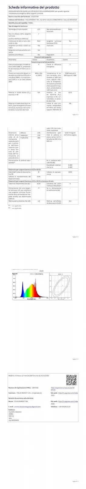 Настільна лампа Aigostar LED акумуляторна бездротова сенсорна димована IP54 Срібляста, фото №10
