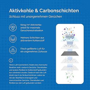 Комплект із 2 фільтрів для очищувача повітря Philips Чорно-білий synthetic.ua - Фото 1