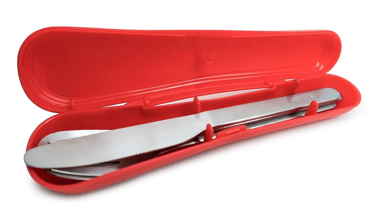 Набор столовых приборов NERTHUS FIH 460 Портативный нержавеющая сталь, фото №1