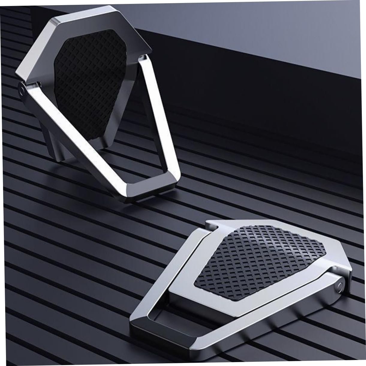 Підставка для ноутбука SOIMISS, цинковий сплав, складана, портативна, з охолодженням, підтримка, фото №6