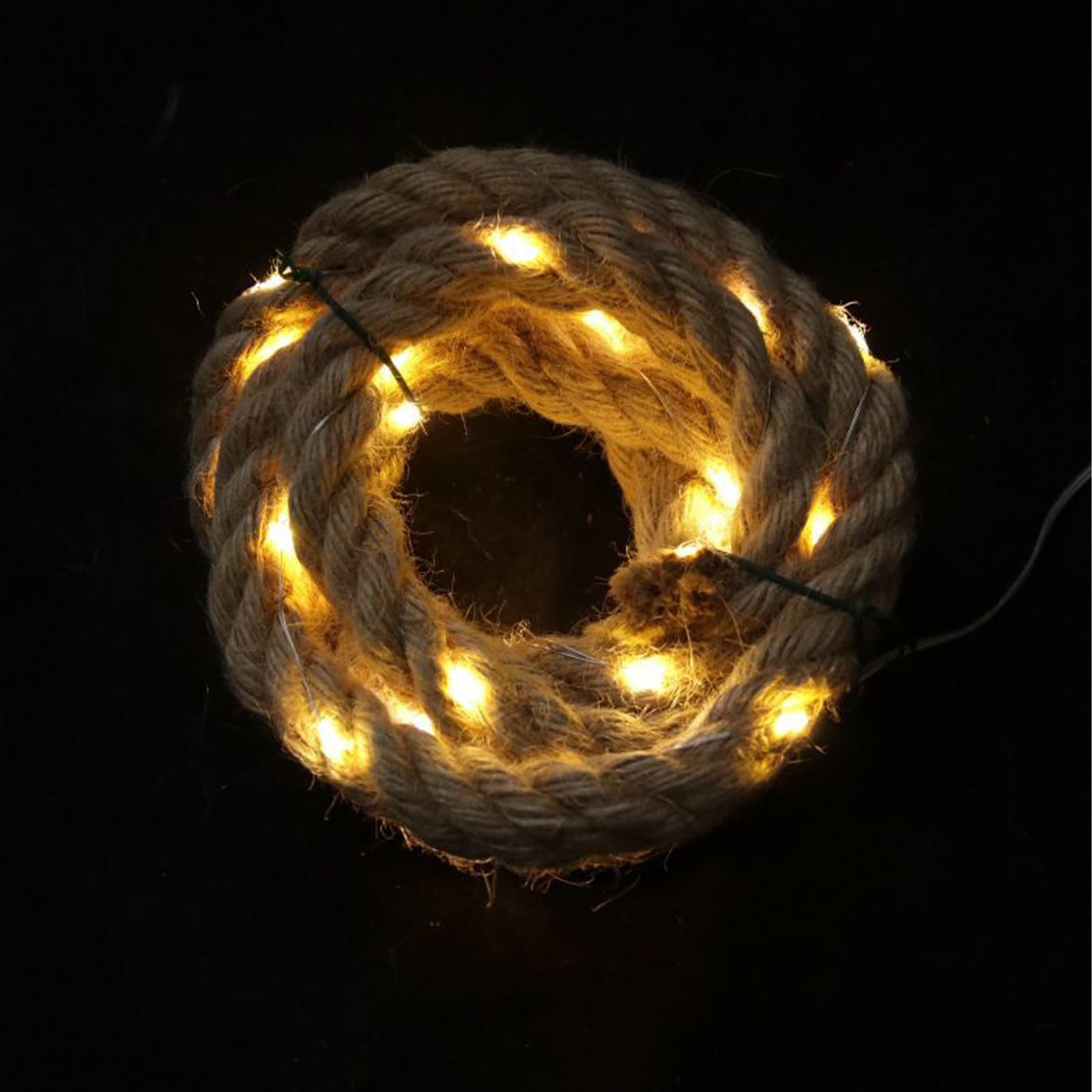 Гірлянда ENLACE, мотузка 2 м 40 LED, теплий білий, фото №3