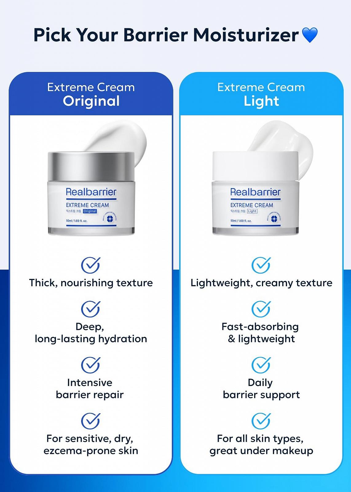 Зволожувальний крем для обличчя Real Barrier Extreme Cream 50 мл, фото №8