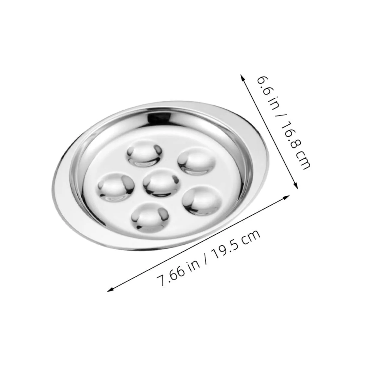 Форма для улиток Toyvian набор 2 шт. из нержавеющей стали термостойкая большая, фото №2 Форма для улиток Toyvian набор 2 шт. из нержавеющей стали термостойкая большая, фото №2