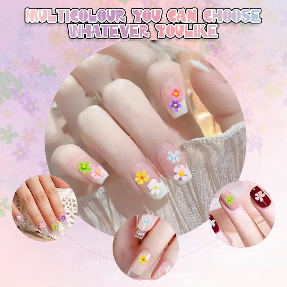 3D Квіти з акрилу Стрази з орнаментами, фото №3