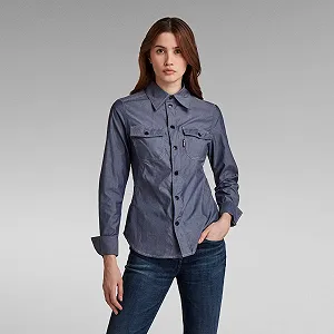 Купити Жіноча сорочка G-Star RAW Kick Back Shirt - XL - Фото 1 Жіноча сорочка G-Star RAW Kick Back Shirt - XL - Фото 1