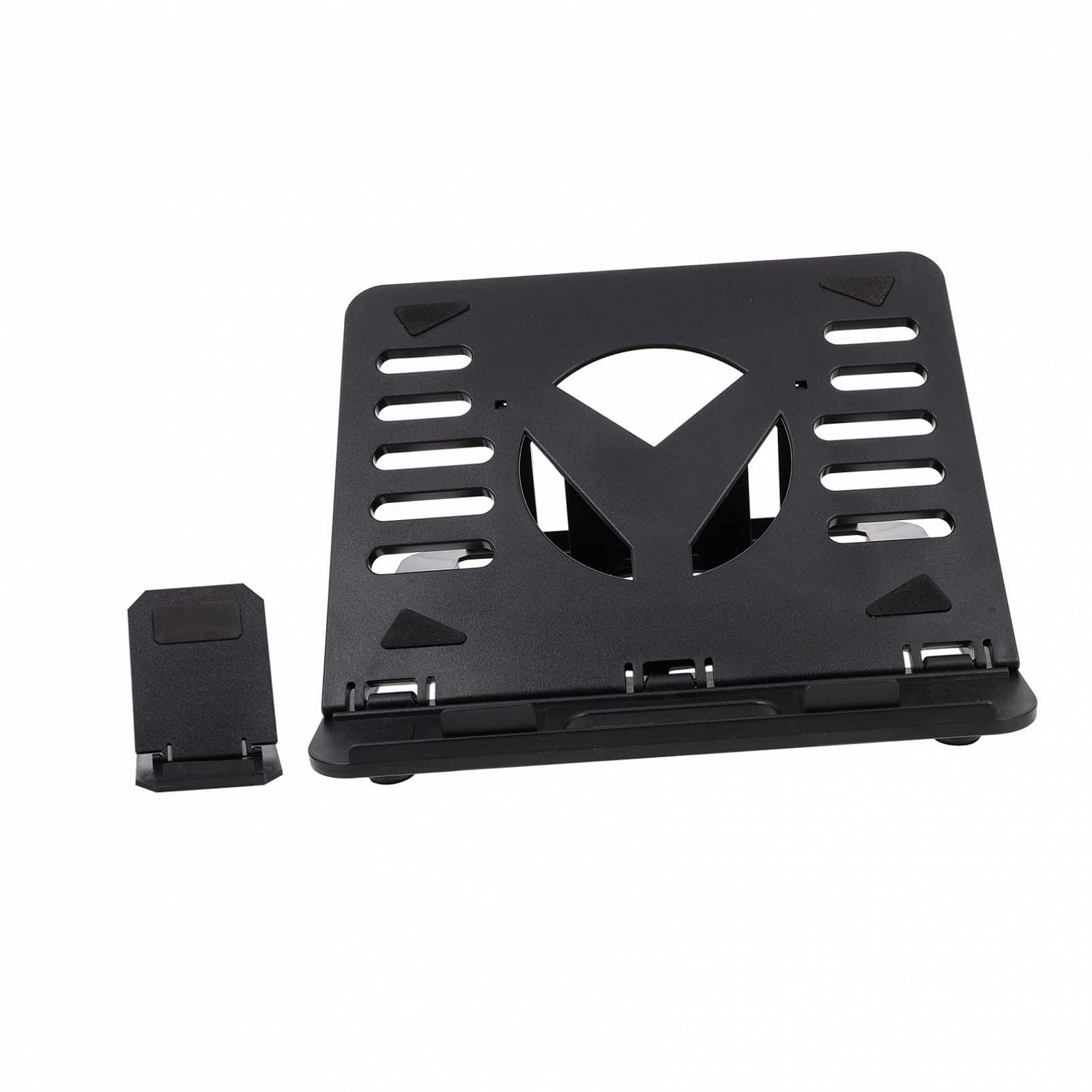 Підставка для ноутбука TEHAUX Складана з функцією обертання для офісу та подорожей, фото №1