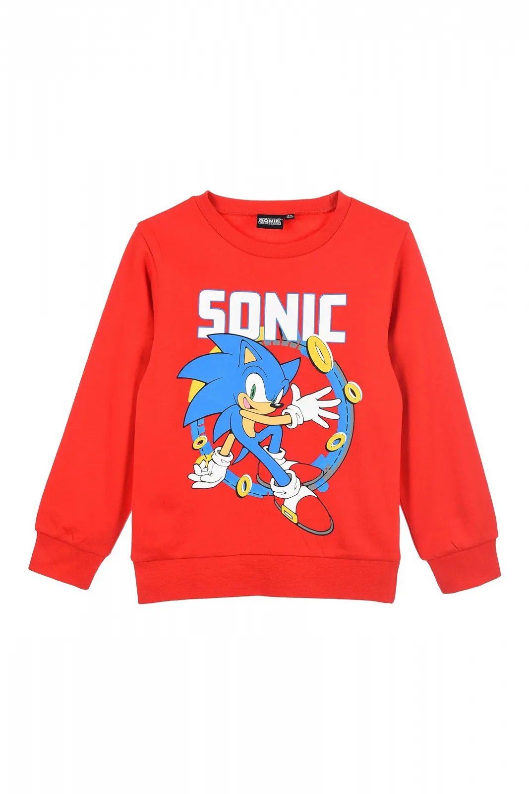 Світшот Sonic The Hedgehog Sonic Design для хлопчиків, фото №1 Світшот Sonic The Hedgehog Sonic Design для хлопчиків, фото №1