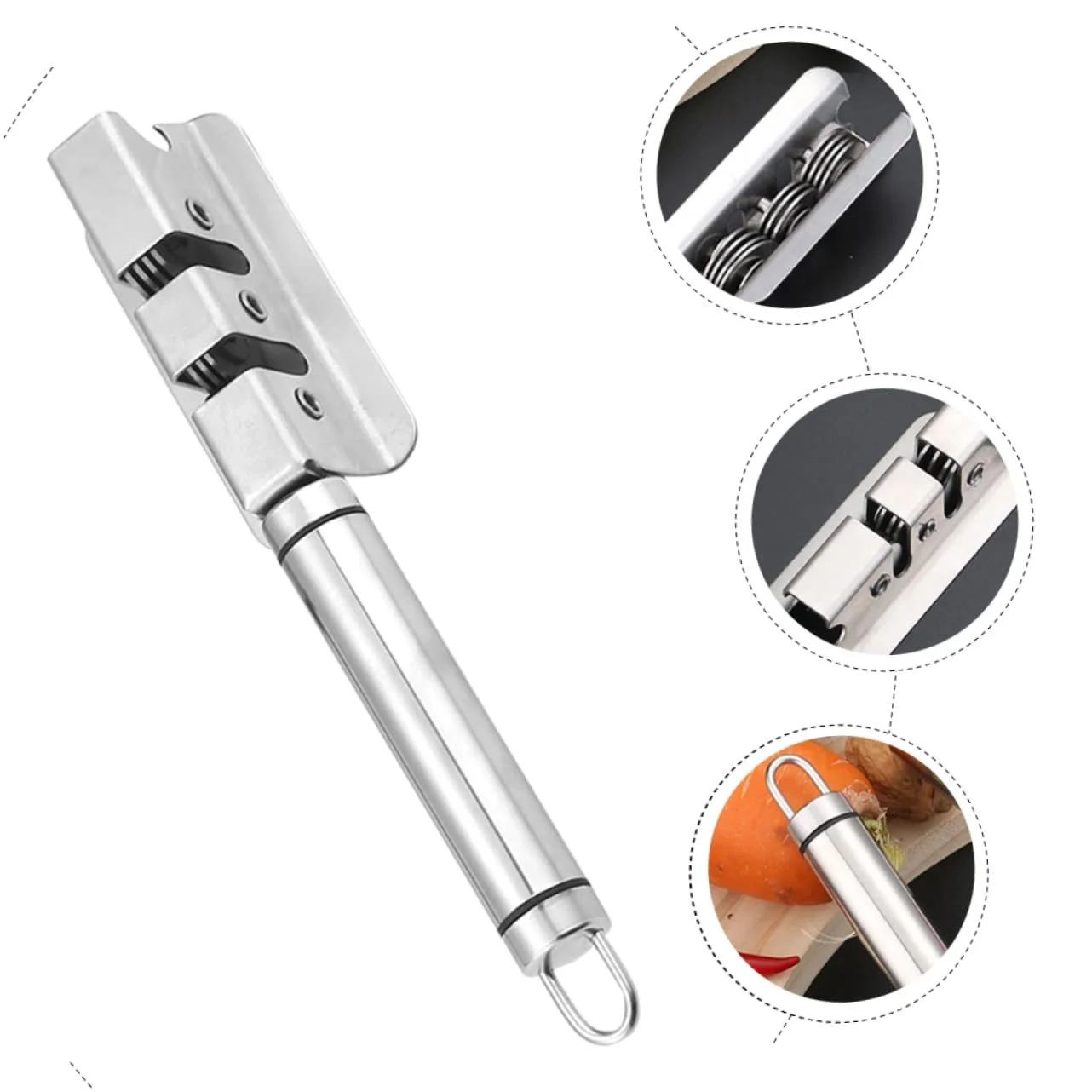 Точило для ножів та ножиць ручна ергономічна з отвором для підвішування, фото №8