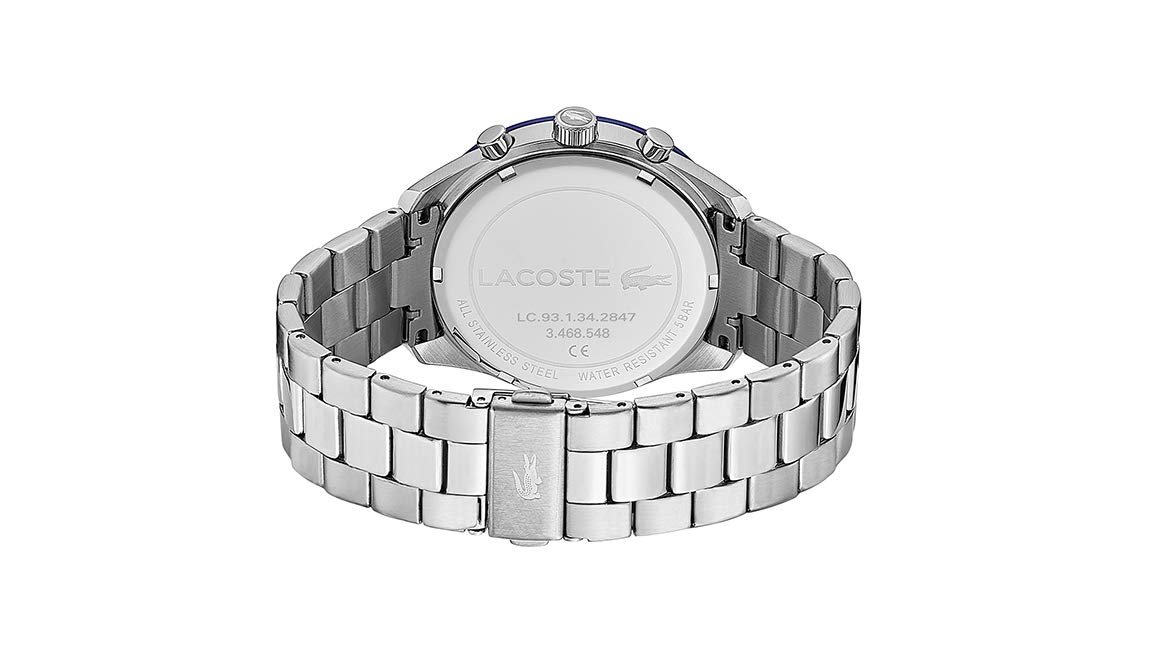 Мужские аналоговые часы Lacoste 2011081, синие, Хронограф, фото №3