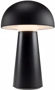 Светодиодная настольная лампа ChiliTec аккумуляторная с сенсорным диммированием IP20 USB Warm White Черная - Фото 1