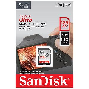 Карта пам'яті SanDisk 128 GB SDXC UHS-I U1 Ultra (SDSDUNB-128G-GN6IN) - Фото 1
