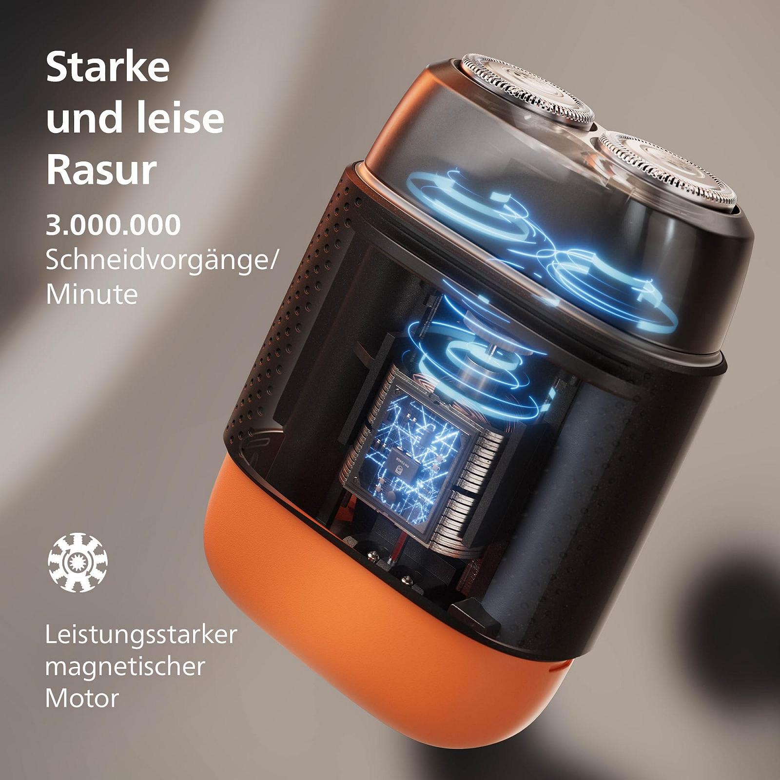 Электробритва Philips Series 500 S595/05 компактная система Lift & Cut лезвия SteelPrecision 3D-головка для сухого и влажного бритья дорожный футляр магнитный колпачок, фото №5 Электробритва Philips Series 500 S595/05 компактная система Lift & Cut лезвия SteelPrecision 3D-головка для сухого и влажного бритья дорожный футляр магнитный колпачок, фото №5