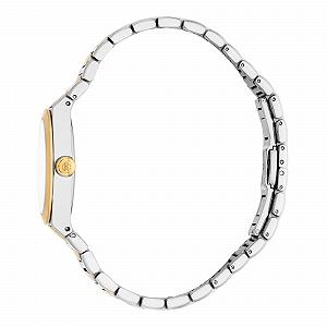 Женские аналоговые кварцевые часы Roberto Cavalli RC5L126M0055 со стальным ремешком synthetic.ua - Фото 1