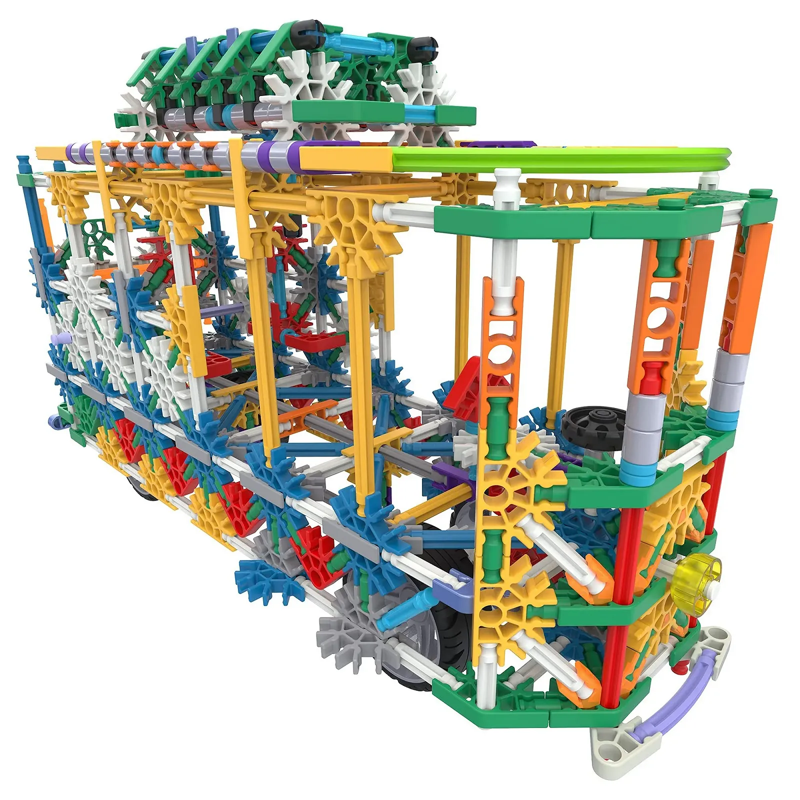 Конструктор K'Nex Basic Fun Mega Models, Навчальна 3D іграшка для дітей, Набір STEM для навчання з 700 деталей, фото №4