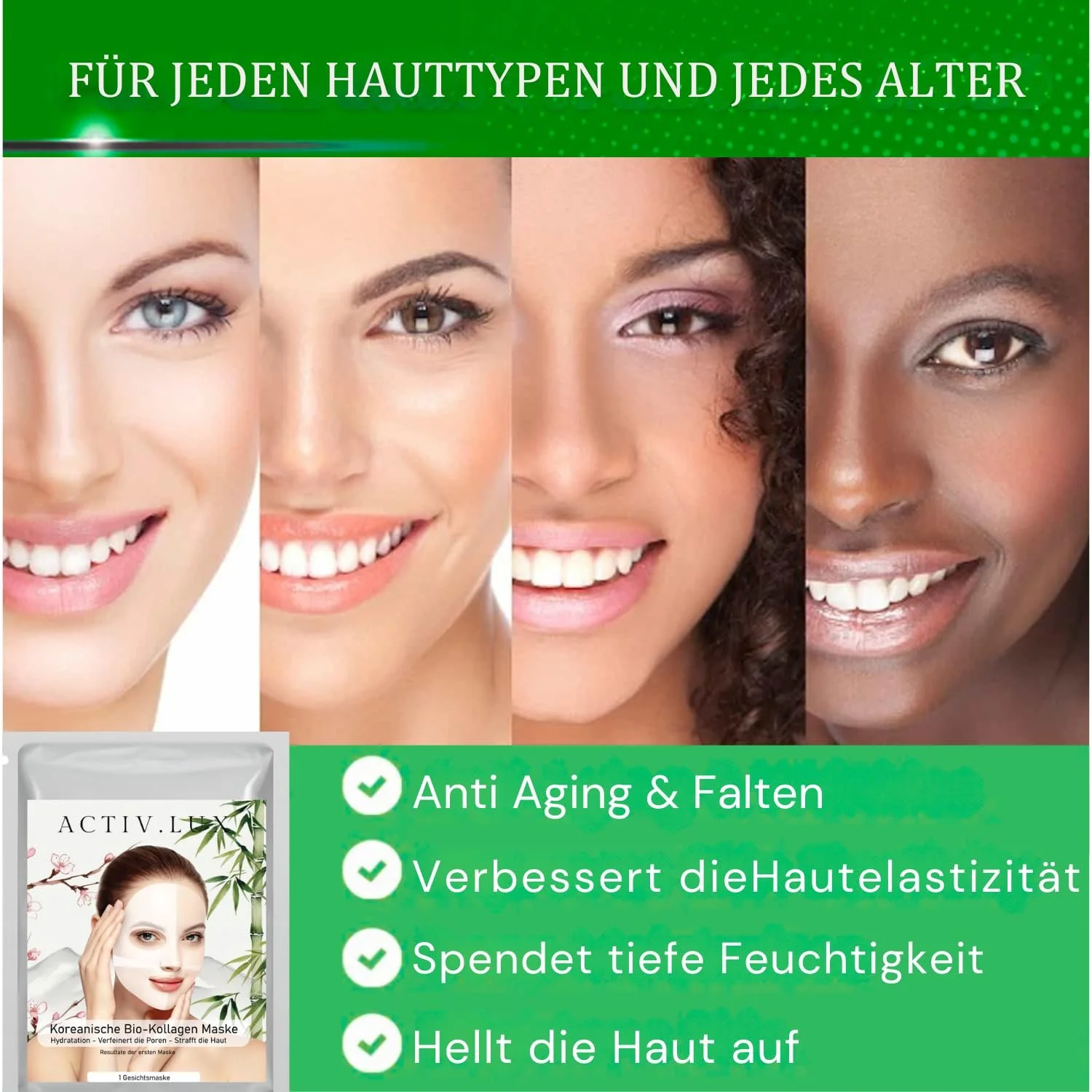 Кристаллическая маска для лица с коллагеном Korean | против морщин, антивозрастная, сужает поры и глубоко увлажняет | 4 маски, фото №3 Кристаллическая маска для лица с коллагеном Korean | против морщин, антивозрастная, сужает поры и глубоко увлажняет | 4 маски, фото №3