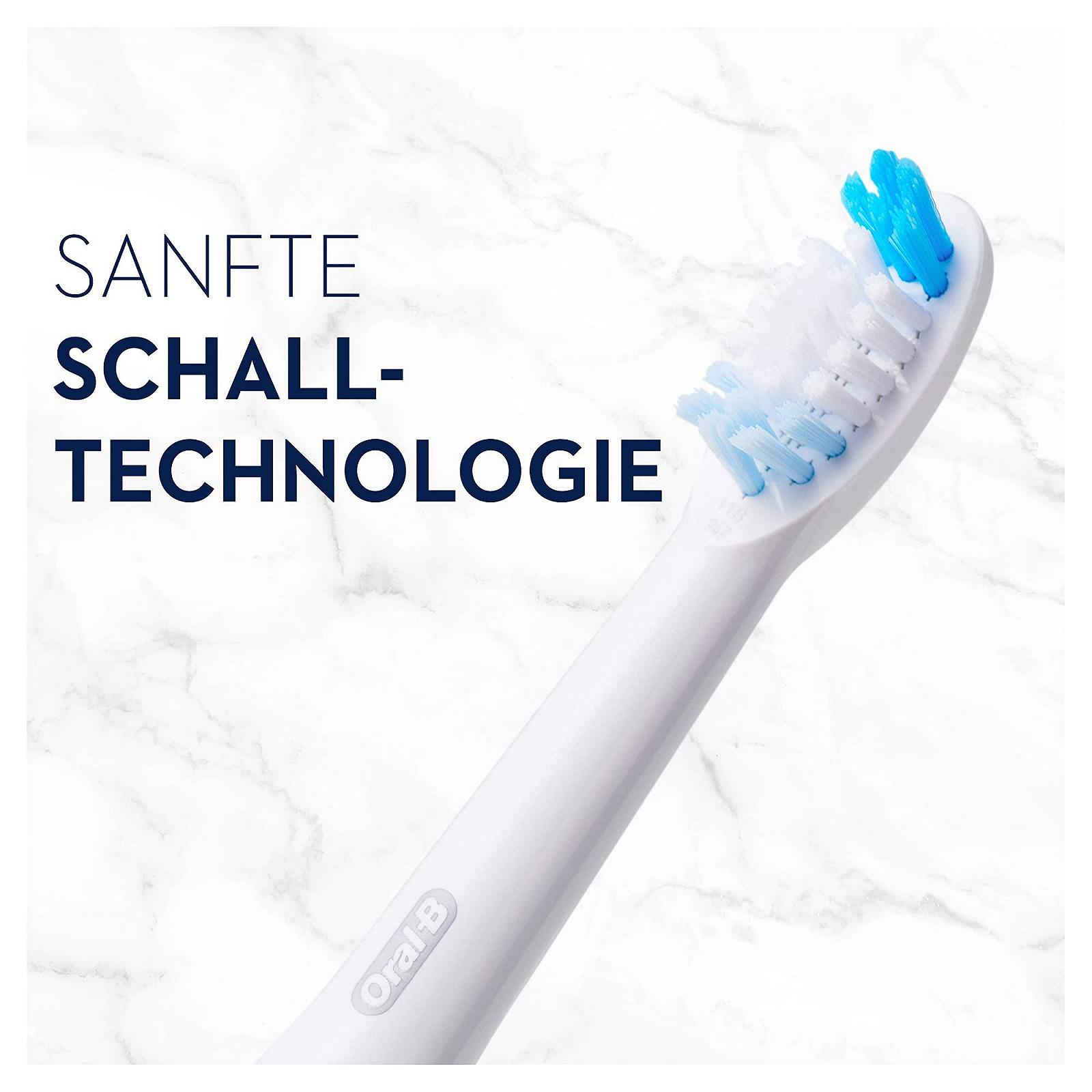 Зубная электрощетка звуковая Oral-B Pulsonic Slim Luxe 4900 + Сменные насадки Pulsonic Clean (8 шт., в упаковке), фото №6